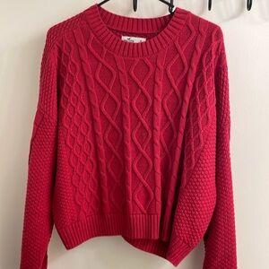 Hollister Red Sweater